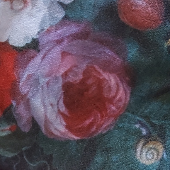 Dolls Kill dELiA*s NWT Green Multicolored Floral Mesh Handkerchief Skirt M - Picture 5 of 8